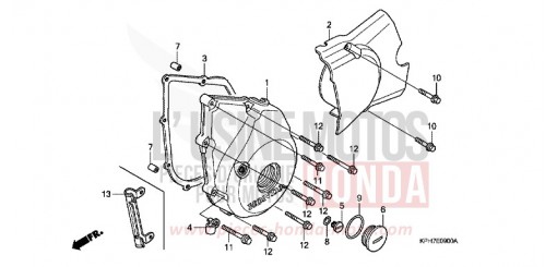 PANNEAU CARTER-MOTEUR G. ANF1255 de 2005